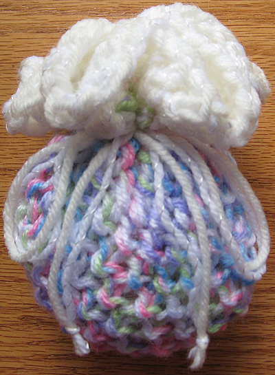 Hand Knit Potpourri Bag from Country Naturals
